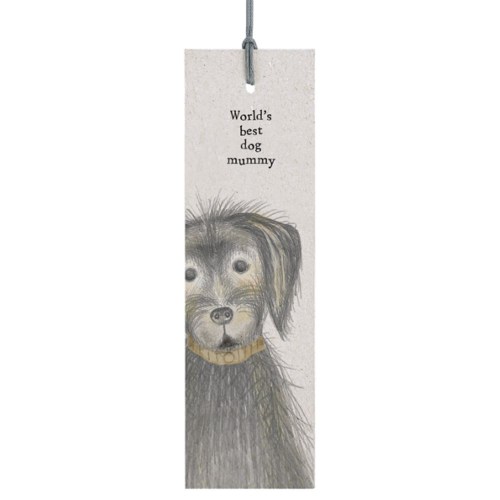worlds best dog mummy bookmark